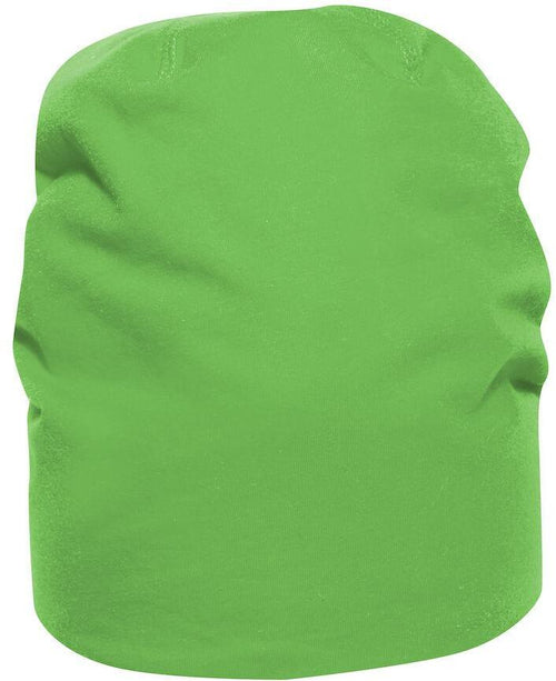 Cuffia Saco Verde Acido Cappellino Elasticizzato in Cotone