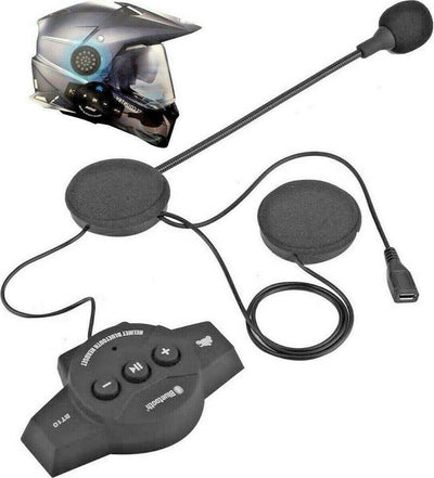 Cuffie Auricolari Bluetooth Per Interno Casco Da Motocicletta Moto Con Microfono Auto e Moto > Moto > Interfoni Trade Shop italia - Napoli, Commerciovirtuoso.it