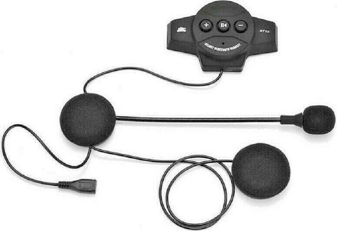 Cuffie Auricolari Bluetooth Per Interno Casco Da Motocicletta Moto Con Microfono Auto e Moto > Moto > Interfoni Trade Shop italia - Napoli, Commerciovirtuoso.it