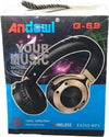 Cuffie Auricolari Bluetooth Stereo Super Bass Wireless Radio Mp3 Pieghevoli Q-69 Elettronica/Cuffie auricolari e accessori/Cuffie/Cuffie Over-Ear Trade Shop italia - Napoli, Commerciovirtuoso.it