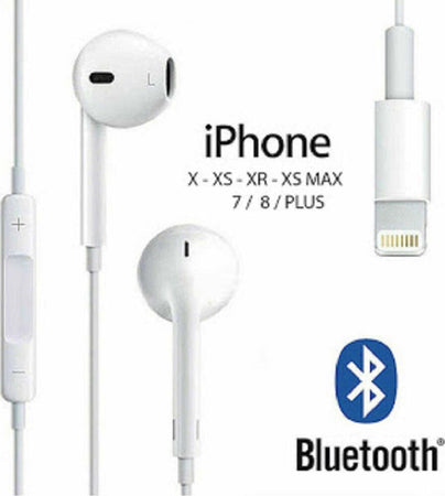 Cuffie Auricolari Con Cavo Bluetooth Lightning Con Microfono Magnetici R6310 Elettronica/Cuffie auricolari e accessori/Cuffie/Cuffie In-Ear Trade Shop italia - Napoli, Commerciovirtuoso.it