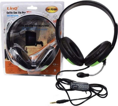 Cuffie Auricolari Con Microfono Compatibili Playstation Ps4 Pc Con Filo Ear-ps404 Elettronica/Cuffie auricolari e accessori/Cuffie/Cuffie In-Ear Trade Shop italia - Napoli, Commerciovirtuoso.it