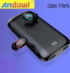 Cuffie Auricolari Power Bank Stereo Hi-fi Per Musica Wireless Q66 Tws Bluetooth Elettronica/Cuffie auricolari e accessori/Cuffie/Cuffie In-Ear Trade Shop italia - Napoli, Commerciovirtuoso.it