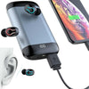 Cuffie Auricolari Power Bank Stereo Hi-fi Per Musica Wireless Q66 Tws Bluetooth Elettronica/Cuffie auricolari e accessori/Cuffie/Cuffie In-Ear Trade Shop italia - Napoli, Commerciovirtuoso.it