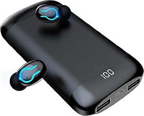 Cuffie Auricolari Power Bank Stereo Hi-fi Per Musica Wireless Q66 Tws Bluetooth Elettronica/Cuffie auricolari e accessori/Cuffie/Cuffie In-Ear Trade Shop italia - Napoli, Commerciovirtuoso.it