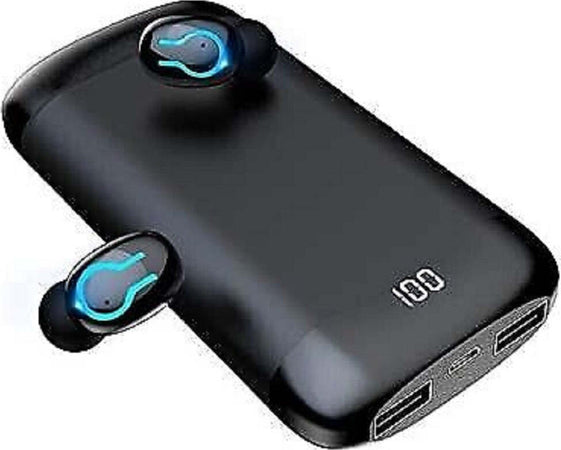 Cuffie Auricolari Power Bank Stereo Hi-fi Per Musica Wireless Q66 Tws Bluetooth Elettronica/Cuffie auricolari e accessori/Cuffie/Cuffie In-Ear Trade Shop italia - Napoli, Commerciovirtuoso.it