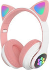 Cuffie-Auricolari-Q-em3-Wireless-Bluetooth-Filo-Orecchio-Di-Gatto-Led-Microfono
