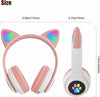 Cuffie Auricolari Q-em3 Wireless Bluetooth Filo Orecchio Di Gatto Led Microfono Elettronica/Cuffie auricolari e accessori/Cuffie/Cuffie Over-Ear Trade Shop italia - Napoli, Commerciovirtuoso.it