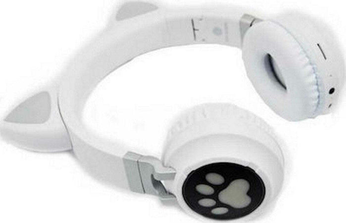 Cuffie Auricolari Q-em3 Wireless Bluetooth Filo Orecchio Di Gatto Led Microfono Elettronica/Cuffie auricolari e accessori/Cuffie/Cuffie Over-Ear Trade Shop italia - Napoli, Commerciovirtuoso.it
