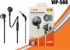 Cuffie Auricolari Smartphone Controllo Volume Con Microfono Jack 3,5 Mm Vip-588 Elettronica/Cuffie auricolari e accessori/Cuffie/Cuffie In-Ear Trade Shop italia - Napoli, Commerciovirtuoso.it