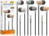 Cuffie Auricolari Smartphone Controllo Volume Microfono Jack 3,5mm 1.2mt Vip-690 Elettronica/Cuffie auricolari e accessori/Cuffie/Cuffie In-Ear Trade Shop italia - Napoli, Commerciovirtuoso.it