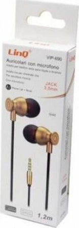 Cuffie Auricolari Smartphone Controllo Volume Microfono Jack 3,5mm 1.2mt Vip-690 Elettronica/Cuffie auricolari e accessori/Cuffie/Cuffie In-Ear Trade Shop italia - Napoli, Commerciovirtuoso.it