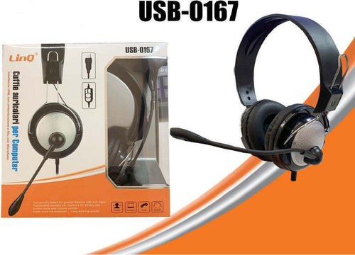Cuffie Auricolari Stereo Con Microfono Usb Super Bass Giochi Film Per Pc Usb-0167 Elettronica/Cuffie auricolari e accessori/Cuffie/Cuffie Over-Ear Trade Shop italia - Napoli, Commerciovirtuoso.it