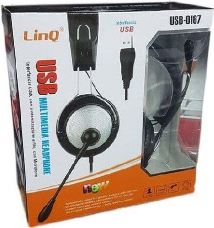 Cuffie Auricolari Stereo Con Microfono Usb Super Bass Giochi Film Per Pc Usb-0167 Elettronica/Cuffie auricolari e accessori/Cuffie/Cuffie Over-Ear Trade Shop italia - Napoli, Commerciovirtuoso.it