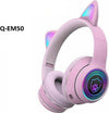 Cuffie Auricolari Wireless/cablate Orecchie Gatto Ricaricabili Bluetooth Q-em50 Elettronica/Cuffie auricolari e accessori/Cuffie/Cuffie Over-Ear Trade Shop italia - Napoli, Commerciovirtuoso.it