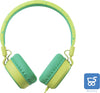 Cuffie Bambino con Limitatore Volume 85db Ripiegabili Microfono Incorporato Milo la Tartaruga Planet Buddies