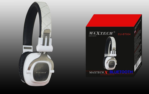 Cuffie Bluetooth Senza Fili Con Cavo Jack Per Pc Smartphone Musica Maxtech Cu-bt004 Cuffie e Auricolari Trade Shop italia - Napoli, Commerciovirtuoso.it