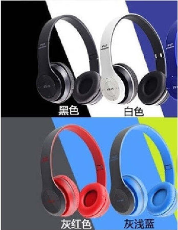 CUFFIE BLUETOOTH STEREO P47 PER SMARTPHONE E COMPUTER WIRELESS  Trade Shop italia - Napoli, Commerciovirtuoso.it