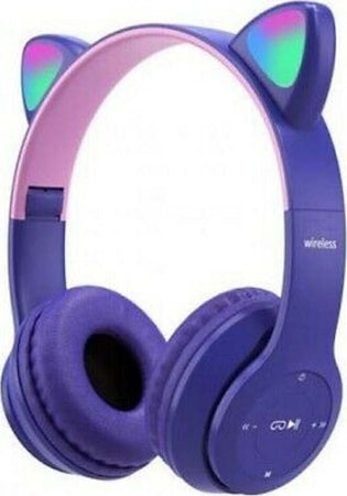 Cuffie Bluetooth Wireless Gaming Auricolare Led Orecchie Gatto Smartphone Q-em51 Elettronica/Cuffie auricolari e accessori/Cuffie/Cuffie Over-Ear Trade Shop italia - Napoli, Commerciovirtuoso.it