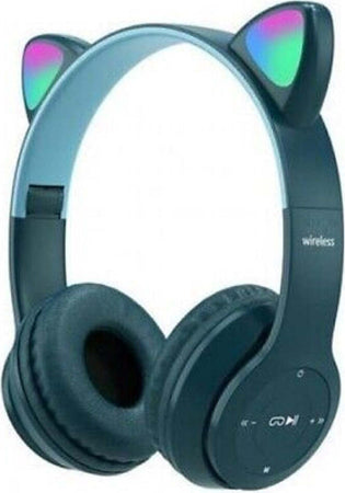 Cuffie Bluetooth Wireless Gaming Auricolare Led Orecchie Gatto Smartphone Q-em51 Elettronica/Cuffie auricolari e accessori/Cuffie/Cuffie Over-Ear Trade Shop italia - Napoli, Commerciovirtuoso.it