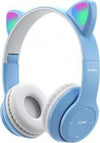 Cuffie Bluetooth Wireless Gaming Auricolare Led Orecchie Gatto Smartphone Q-em51 Elettronica/Cuffie auricolari e accessori/Cuffie/Cuffie Over-Ear Trade Shop italia - Napoli, Commerciovirtuoso.it