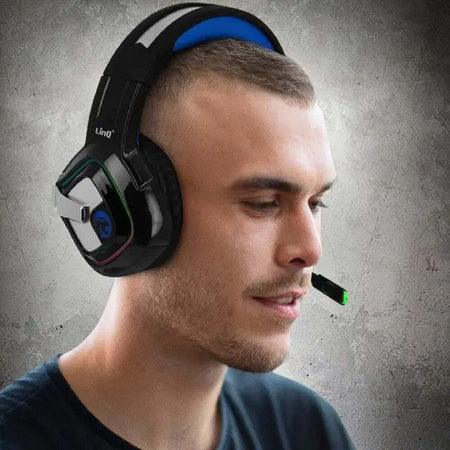Cuffie Cablate Stereo Con Microfono Jack Usb Luci Rgb Led Gaming Film Pc Gm6066 Elettronica/Cuffie auricolari e accessori/Cuffie/Cuffie Over-Ear Trade Shop italia - Napoli, Commerciovirtuoso.it