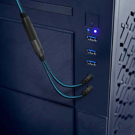 Cuffie Cablate Stereo Con Microfono Jack Usb Luci Rgb Led Gaming Film Pc Gm6066 Elettronica/Cuffie auricolari e accessori/Cuffie/Cuffie Over-Ear Trade Shop italia - Napoli, Commerciovirtuoso.it