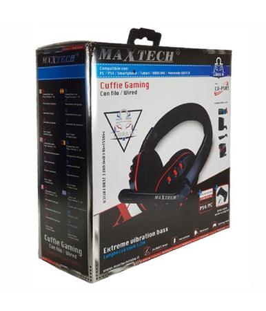 Cuffie Da Gioco Gaming Headset Con Microfono Compatibile Per Ps4/pc Maxtech Cu-ps03