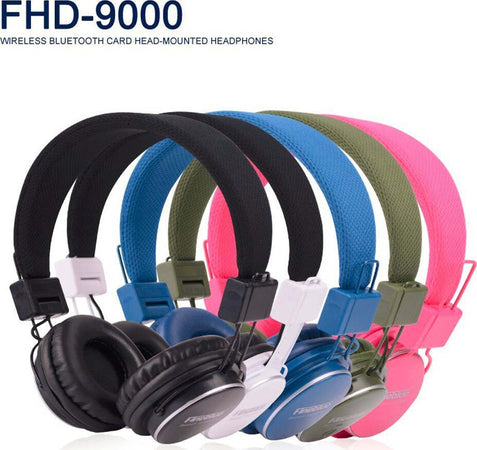 CUFFIE FHD-9000 Wireless Bluetooth Stereo Card MUSICA SMARTPHONE  Trade Shop italia - Napoli, Commerciovirtuoso.it