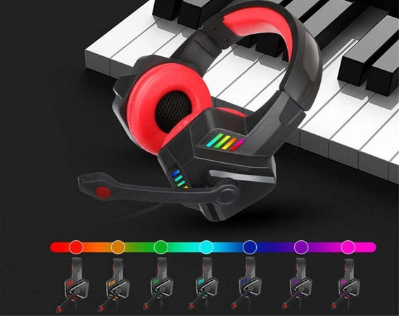 Cuffie Gaming Con Microfono Per Pc Ps4 Xbox Console Illuminazione Led Rgb Gm301 Videogiochi/PC/Accessori/Cuffie gaming Trade Shop italia - Napoli, Commerciovirtuoso.it