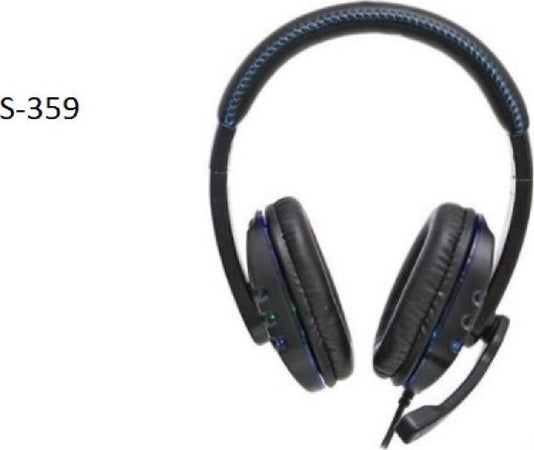 Cuffie Gioco Gaming Over-ear Stereo Porta Usb Luci Led Rgb Per Pc Ps3 Ps4 S-359 Videogiochi/PC/Accessori/Cuffie gaming Trade Shop italia - Napoli, Commerciovirtuoso.it