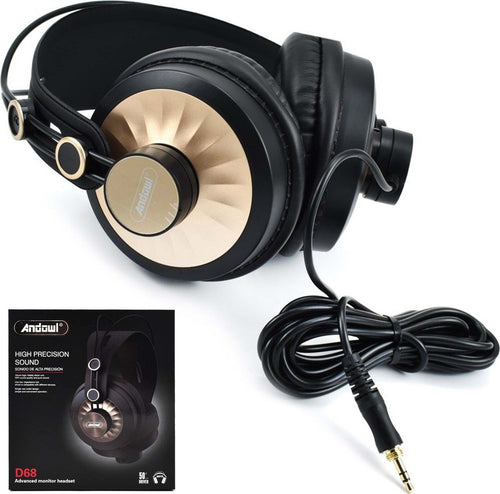 Cuffie Over-ear Cablate D68 Hifi Stereo Jack Da 3,5 Mm Musica Design Ergonomico Elettronica/Cuffie auricolari e accessori/Cuffie/Cuffie In-Ear Trade Shop italia - Napoli, Commerciovirtuoso.it