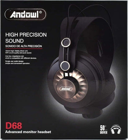 Cuffie Over-ear Cablate D68 Hifi Stereo Jack Da 3,5 Mm Musica Design Ergonomico Elettronica/Cuffie auricolari e accessori/Cuffie/Cuffie In-Ear Trade Shop italia - Napoli, Commerciovirtuoso.it