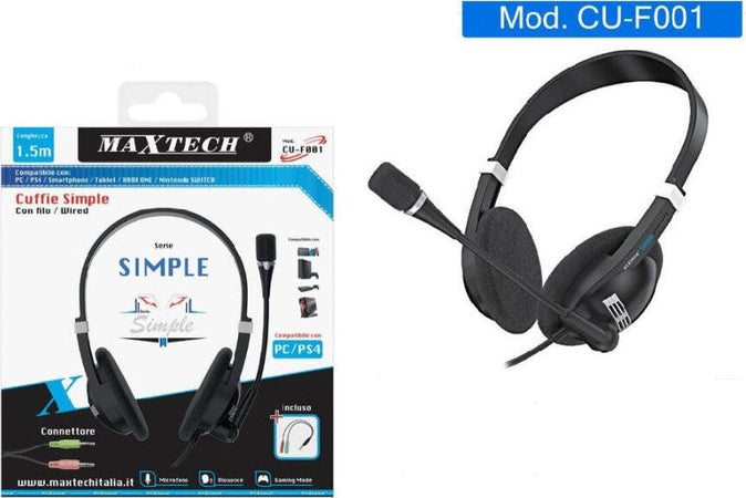 Cuffie-Per-Pc/ps4-Stereo-Audio-Microfono-Giochi-Musica-Con-Filo-Maxtech-Cu-f001