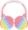 Cuffie-Popit-Bambine-Wireless-Radio-Bluetooth-5.0-Pieghevole-Sd-Usb-Colore-Rosa