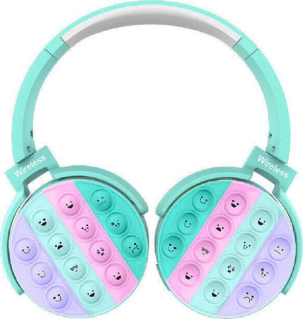 Cuffie Pop It Bambini Wireless Radio Bluetooth 5.0 Pieghevole Sd Usb Azzurro Elettronica e telefonia > Telefonia Fissa e Mobile > Accessori Smartphone > Cuffie e Auricolari Trade Shop italia - Napoli, Commerciovirtuoso.it