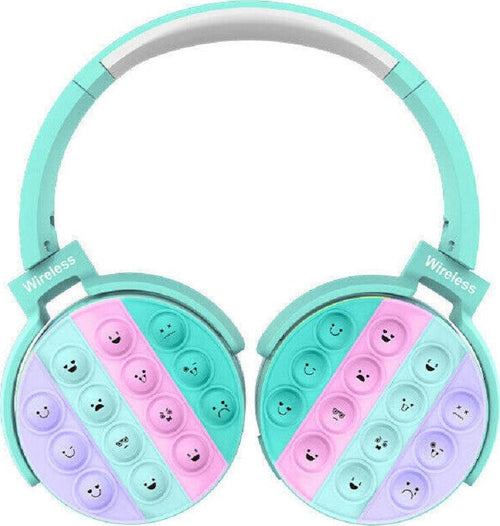 Cuffie Pop It Bambini Wireless Radio Bluetooth 5.0 Pieghevole Sd Usb Azzurro Elettronica e telefonia > Telefonia Fissa e Mobile > Accessori Smartphone > Cuffie e Auricolari Trade Shop italia - Napoli, Commerciovirtuoso.it