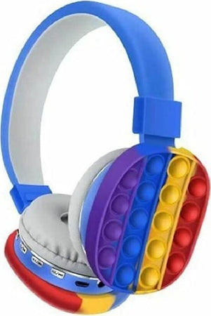 Cuffie Pop It Blu Bambini Wireless Radio Bluetooth Arcobaleno Pieghevole Sd Usb Elettronica e telefonia > Telefonia Fissa e Mobile > Accessori Smartphone > Cuffie e Auricolari Trade Shop italia - Napoli, Commerciovirtuoso.it