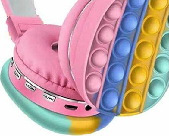 Cuffie Pop It Rosa Bambine Wireless Radio Bluetooth Arcobaleno Pieghevole Sd Usb Elettronica e telefonia > Telefonia Fissa e Mobile > Accessori Smartphone > Cuffie e Auricolari Trade Shop italia - Napoli, Commerciovirtuoso.it