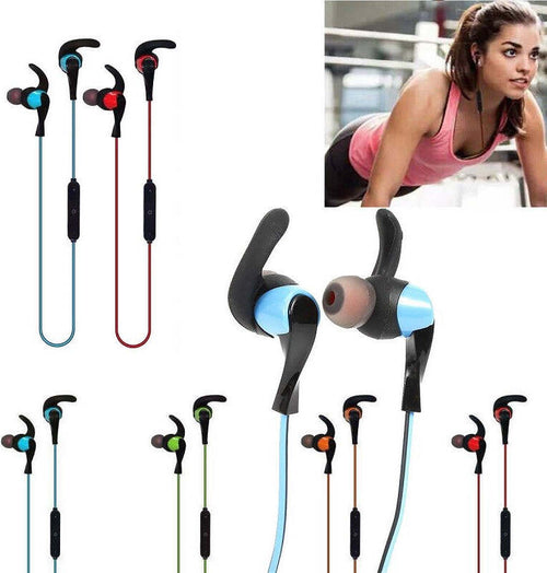 CUFFIE SPORT STEREO AUDIO AURICOLARI BLUETOOTH 4.1 SENZA FILI PER SMARTPHONE AMW-30  Trade Shop italia - Napoli, Commerciovirtuoso.it