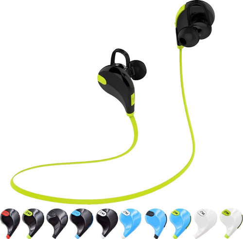 CUFFIE SPORT STEREO AUDIO AURICOLARI BLUETOOTH PER SMARTPHONE CELLULARE QY7  Trade Shop italia - Napoli, Commerciovirtuoso.it