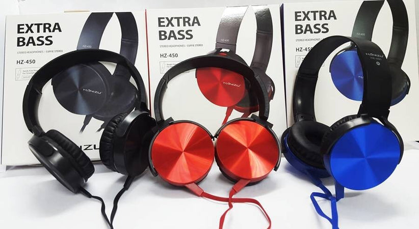 CUFFIE STEREO STUDIO SMARTPHONE TABLET IPOD PC SPORT EXTRA BASSI HZ450 HANIZU  Trade Shop italia - Napoli, Commerciovirtuoso.it