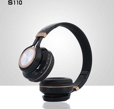 CUFFIE WIRELESS BLUETOOTH FM STEREO AURICOLARE TF CARD VIVAVOCE MICROFONO S110  Trade Shop italia - Napoli, Commerciovirtuoso.it