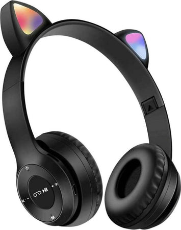 Cuffie-wireless-orecchie-di-gatto-con-luce-led-supporto-tf-card-connessione-bluetooth-e-cablata