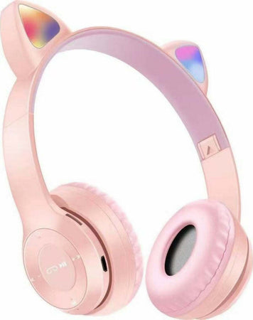 Cuffie-wireless-orecchie-di-gatto-con-luce-led-supporto-tf-card-connessione-bluetooth-e-cablata