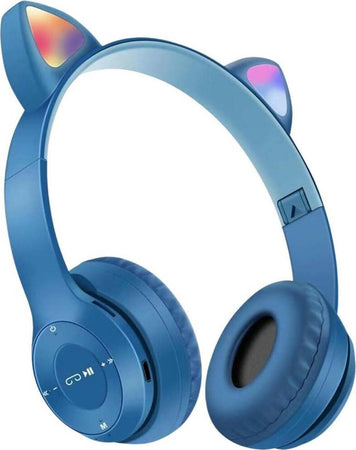 Cuffie-wireless-orecchie-di-gatto-con-luce-led-supporto-tf-card-connessione-bluetooth-e-cablata