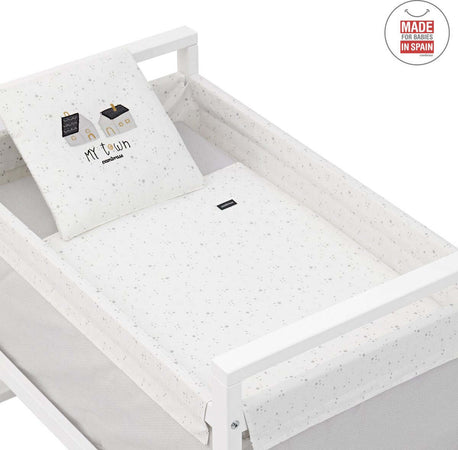 Culla Next Sky Grigio Casa e cucina/Arredamento/Cameretta bambini/Lettini per neonati e bambini/Culle/Lettini da affiancare La Casa Del Bebè - Napoli, Commerciovirtuoso.it