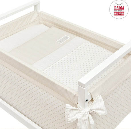 Culla Next Star Beige 55X88X72 Cm Casa e cucina/Arredamento/Cameretta bambini/Lettini per neonati e bambini/Culle/Lettini da affiancare La Casa Del Bebè - Napoli, Commerciovirtuoso.it