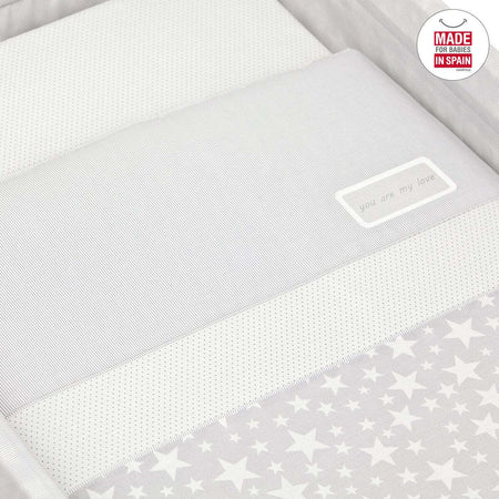 Culla Next Star Grigio 55X88X72 Cm Casa e cucina/Arredamento/Cameretta bambini/Lettini per neonati e bambini/Culle/Lettini da affiancare La Casa Del Bebè - Napoli, Commerciovirtuoso.it