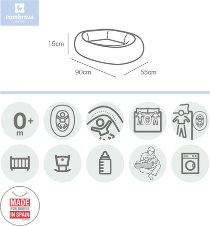 Culla Nido - Bed In Bed Forest  Azzurro Casa e cucina/Arredamento/Cameretta bambini/Lettini per neonati e bambini/Baby-nest La Casa Del Bebè - Napoli, Commerciovirtuoso.it